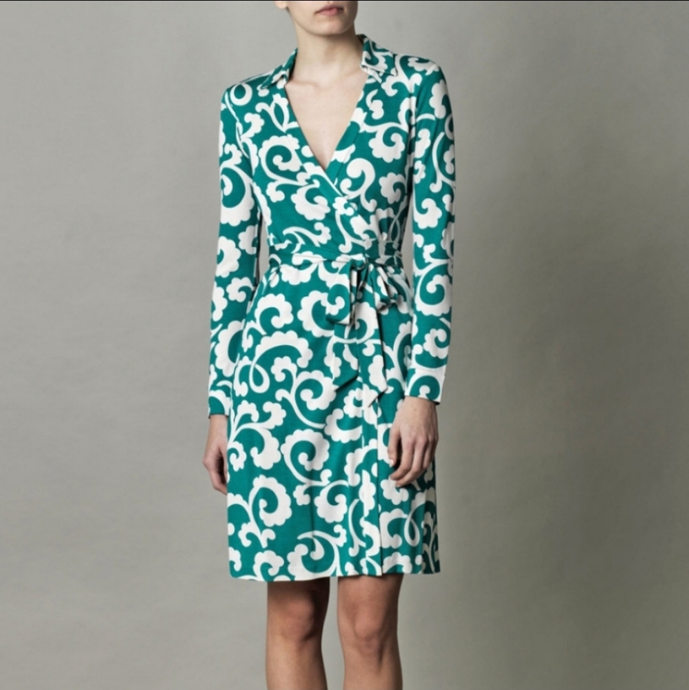 DVF wrap dress